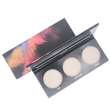 Beauty glasierte Puderpalette Kosmetikpapierbox